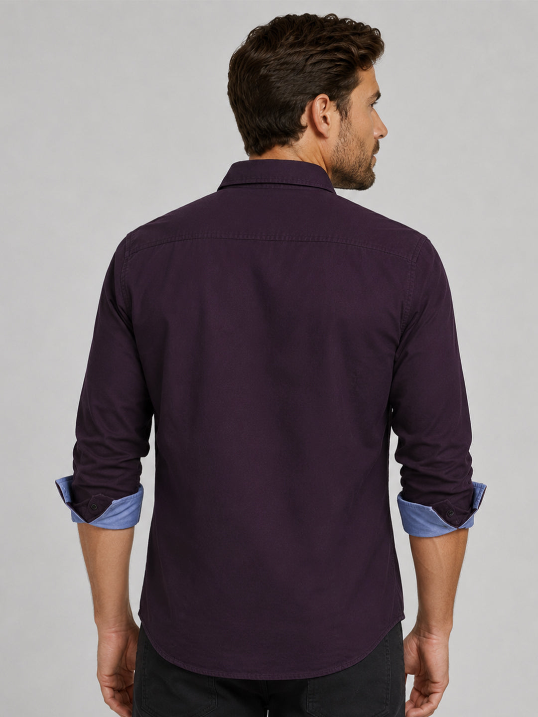 Cargo Style Wine Shirt