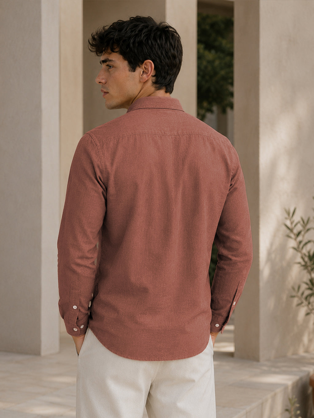Maroon Down Button