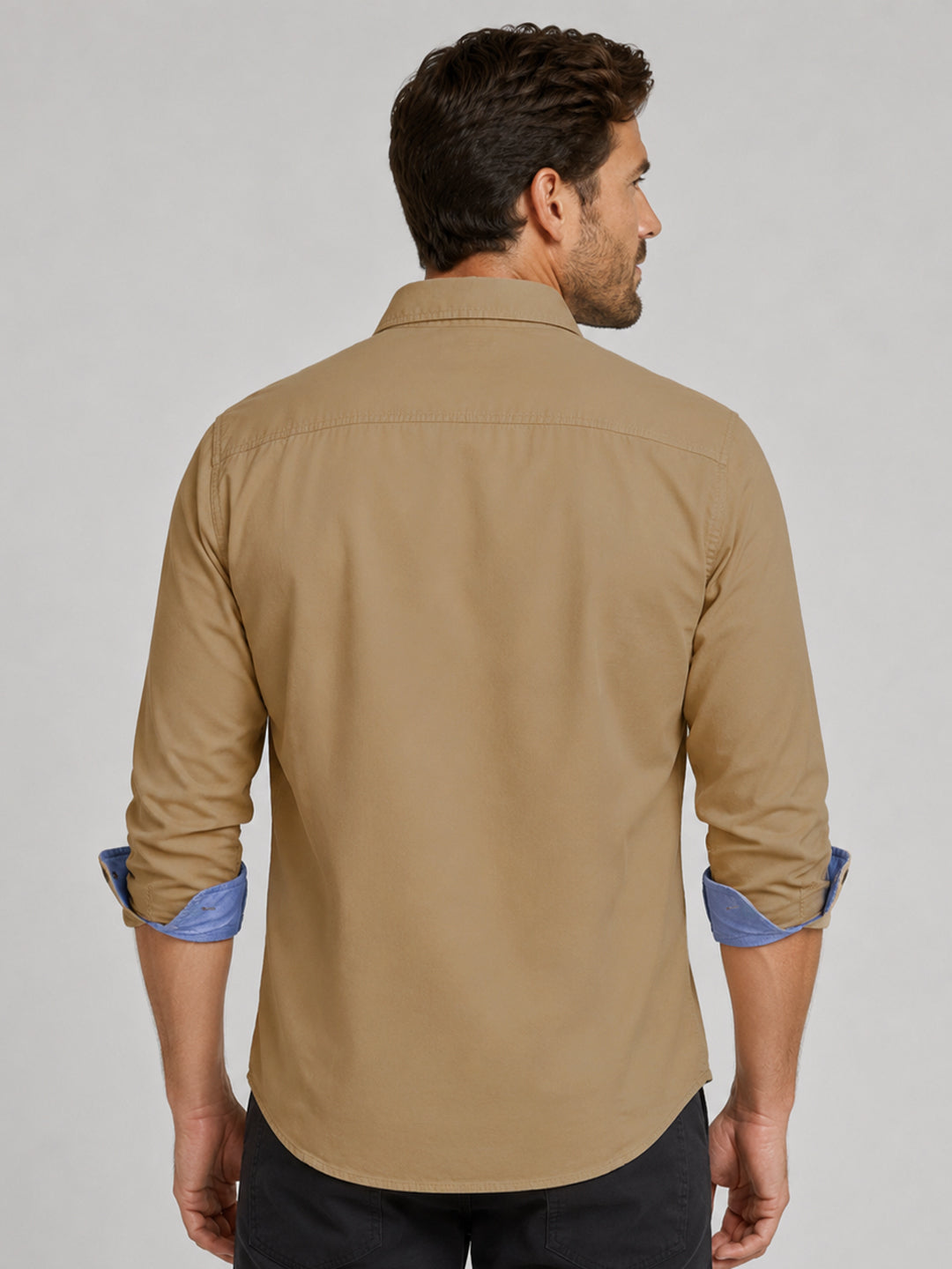 Cargo Style Beige Shirt