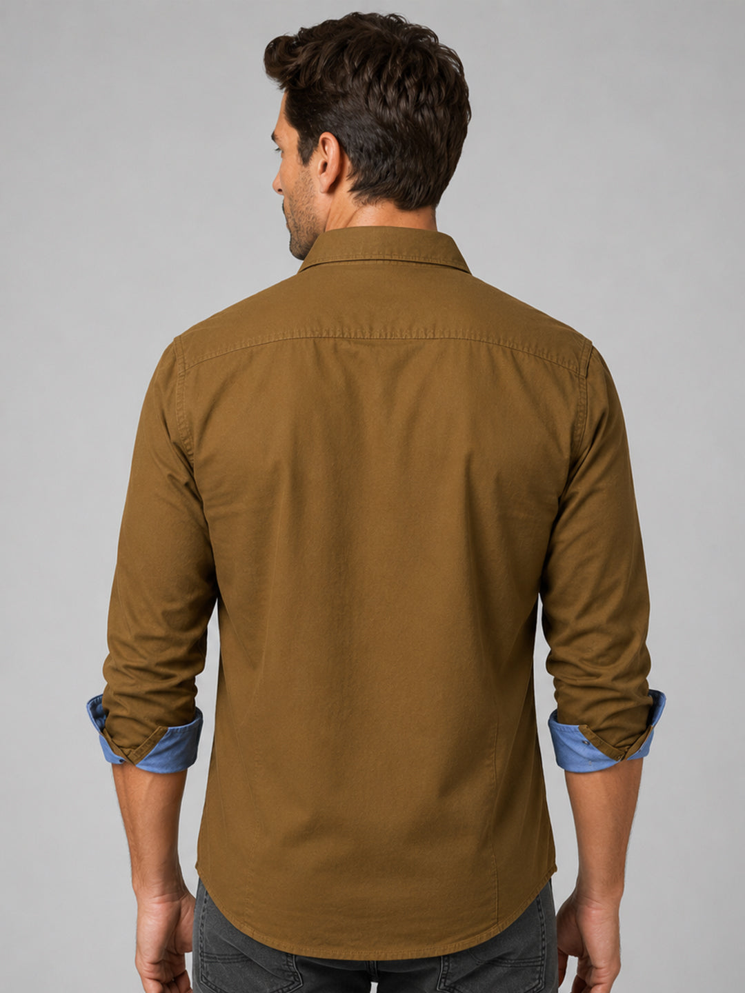 Cargo Style Mehendi Shirt