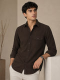 Choco Brown Casual Cargo