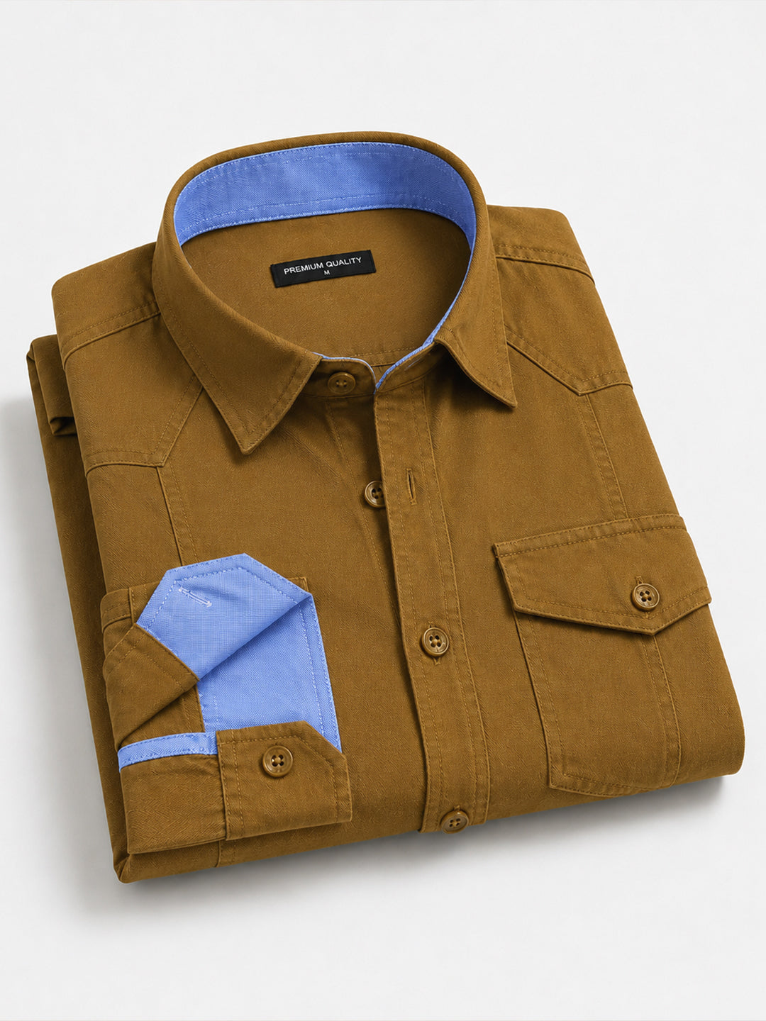 Cargo Style Mehendi Shirt
